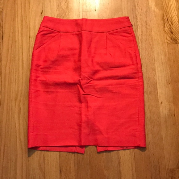 J. Crew Dresses & Skirts - Coral jcrew pencil skirt